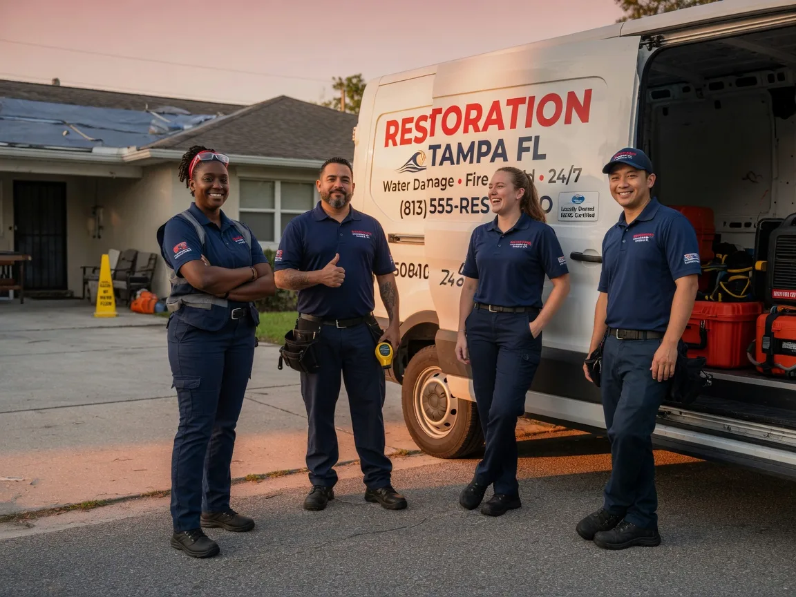 Water Damage Restoration company in Fate, TX
